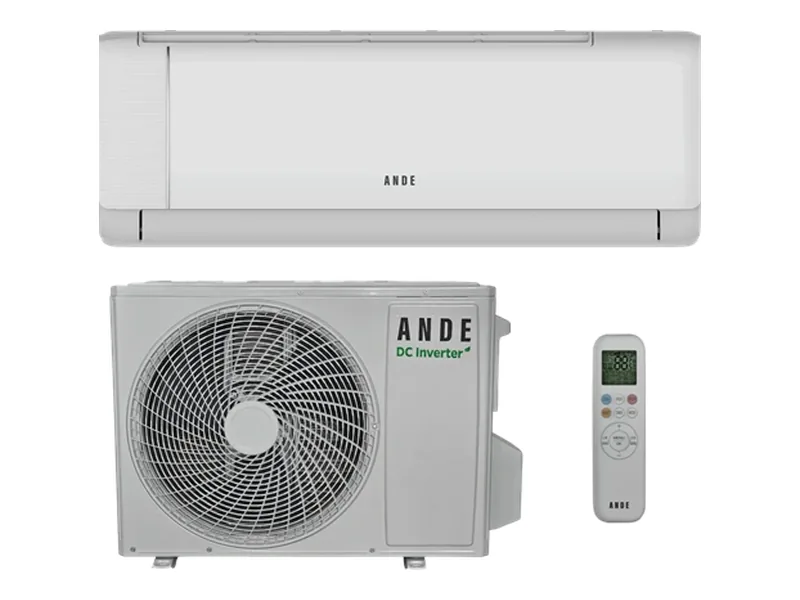 Ande Quantum 3,5 kW oldalfali split klíma szett beltéri és kültéri egységgel, távirányítóval